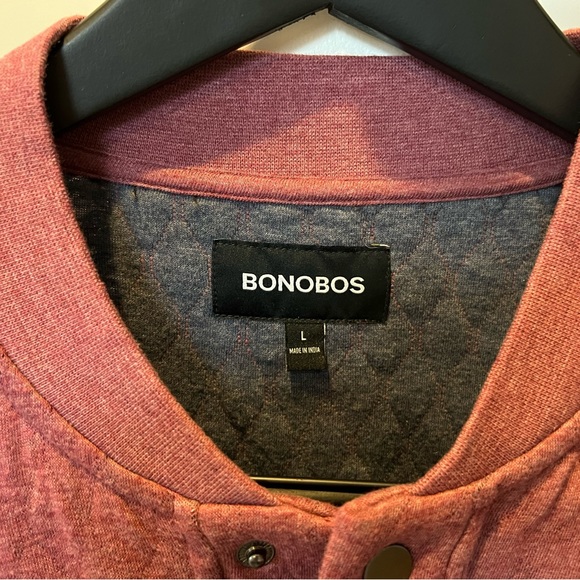 Bonobos Quilted Bomber Sweater/Jacket - Picture 2 of 4